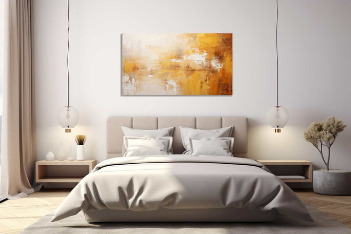 Abstract Brown Painting