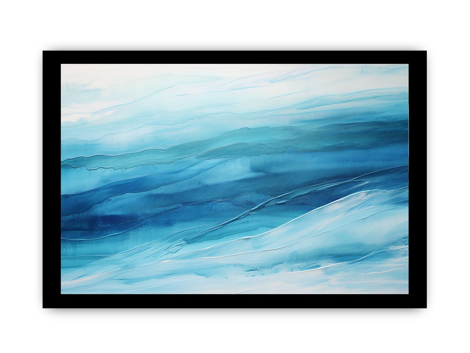 Blue Abstract Layer