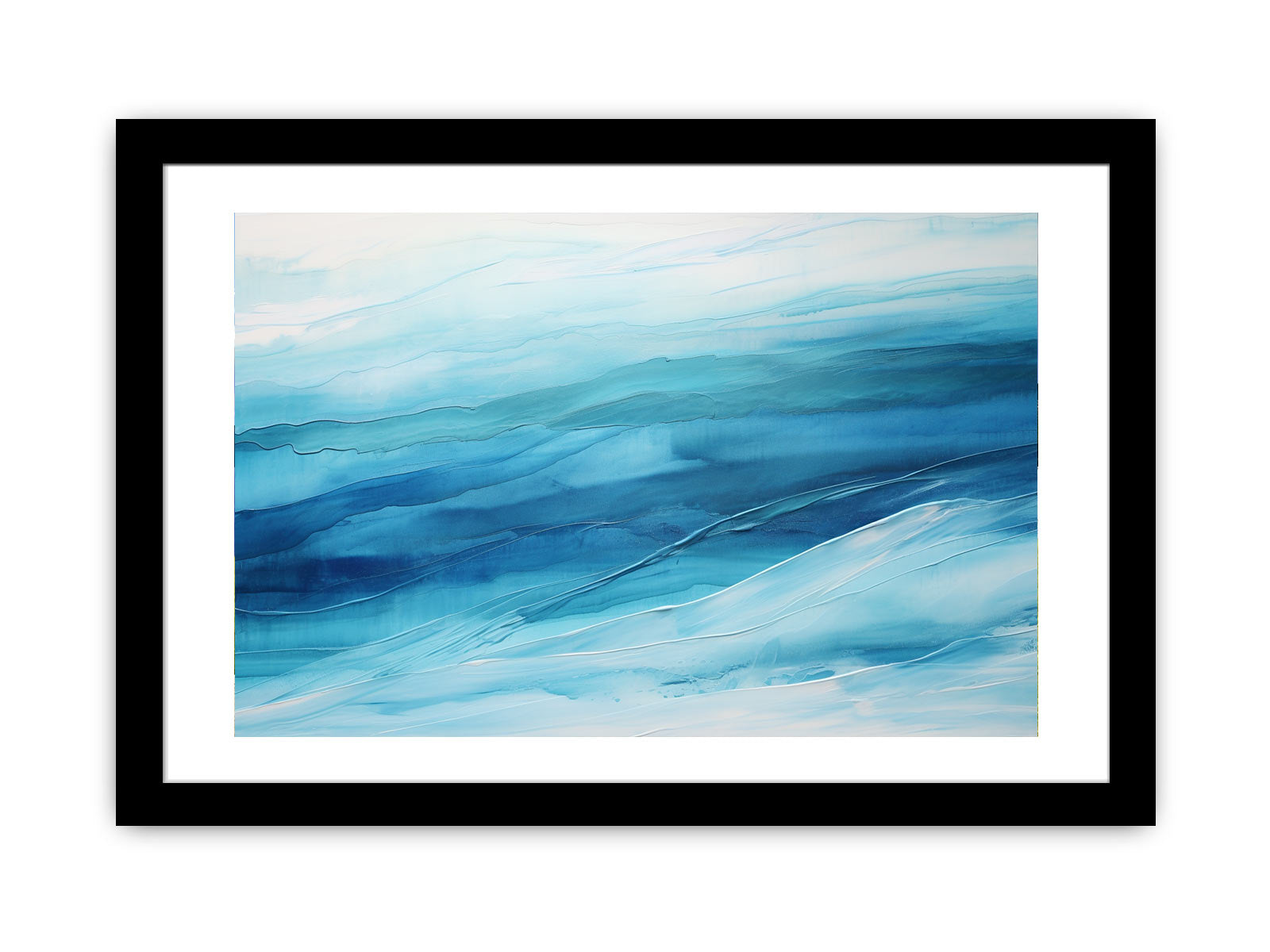 Blue Abstract Layer