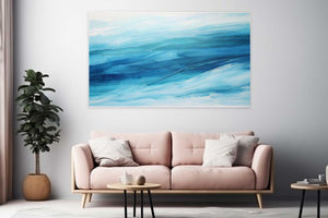 Blue Abstract Layer