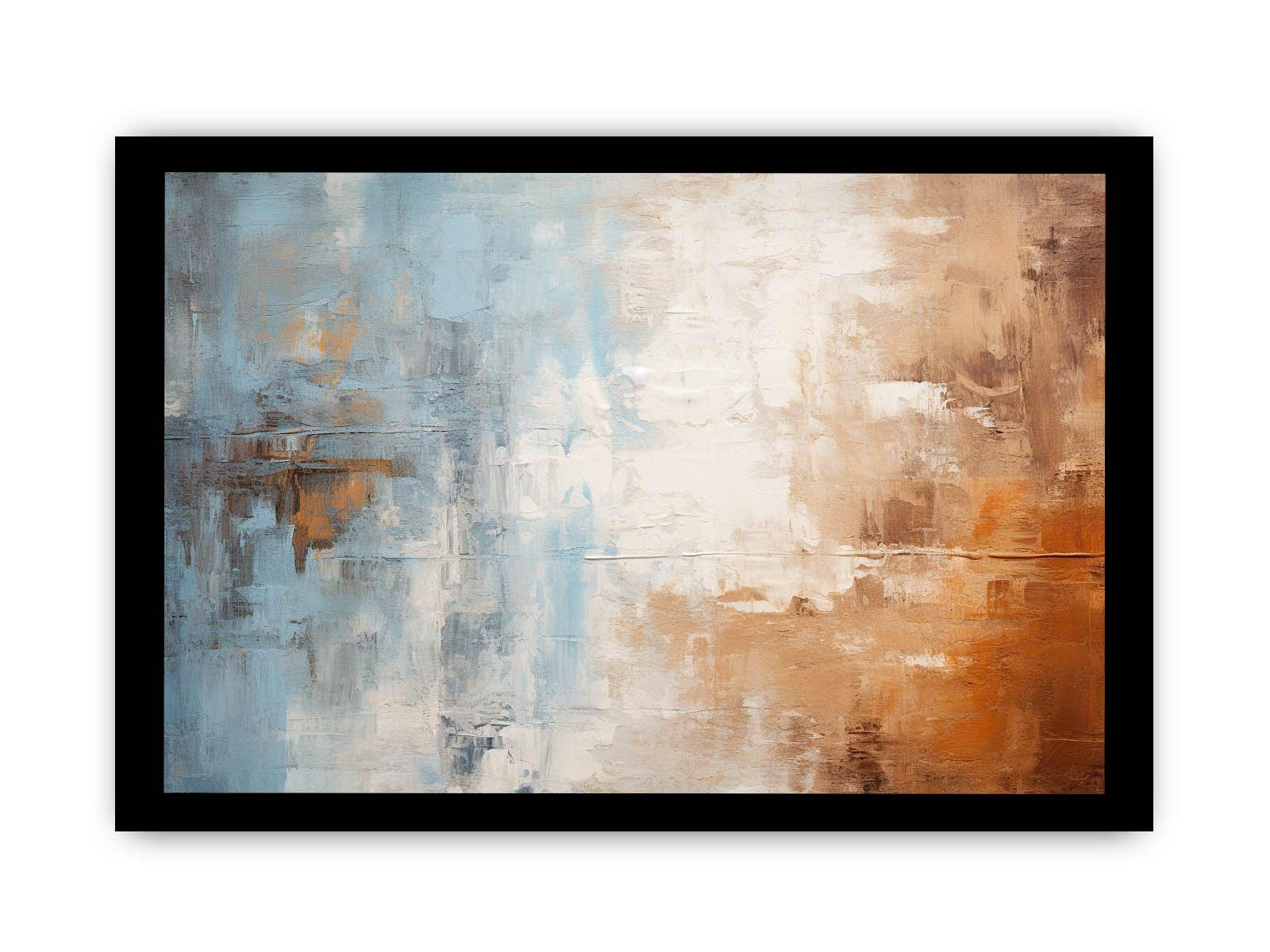 Blue Brown Painting