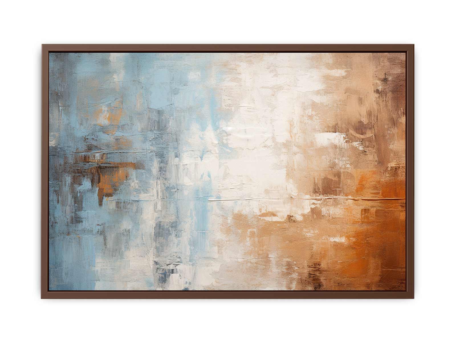 Blue Brown Painting