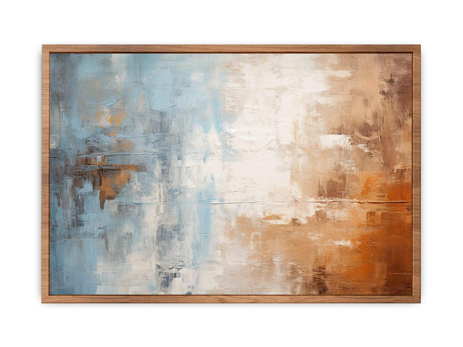 Blue Brown Painting
