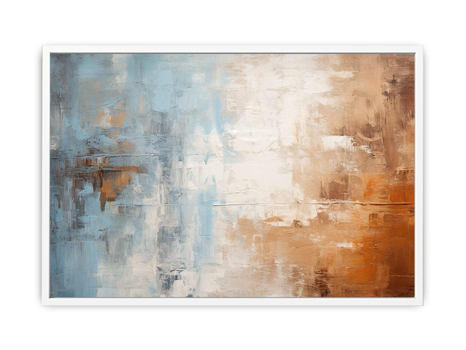 Blue Brown Painting