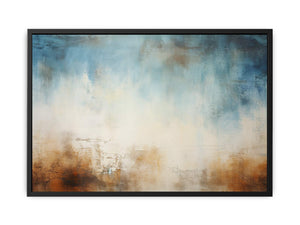 Blue Brown  Abstract
