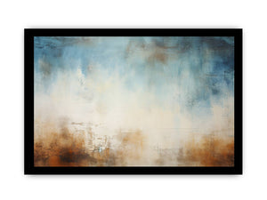 Blue Brown  Abstract