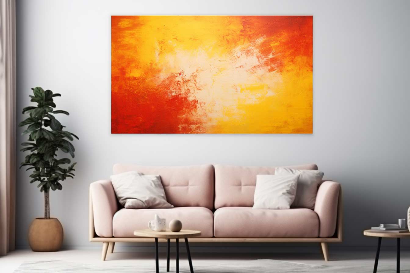 Red Yellow  Abstract