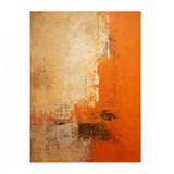 Orange Abstract  Painting artwork preview