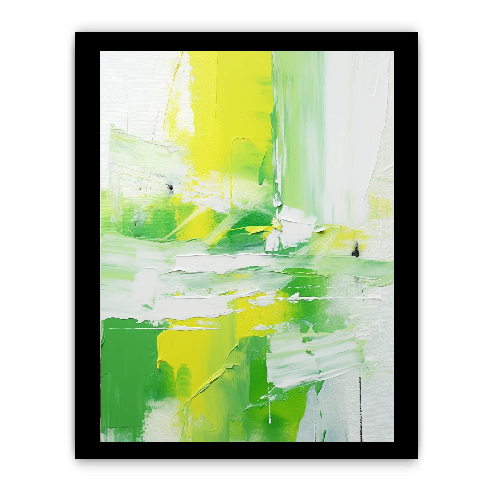 Green Yellow Abstract