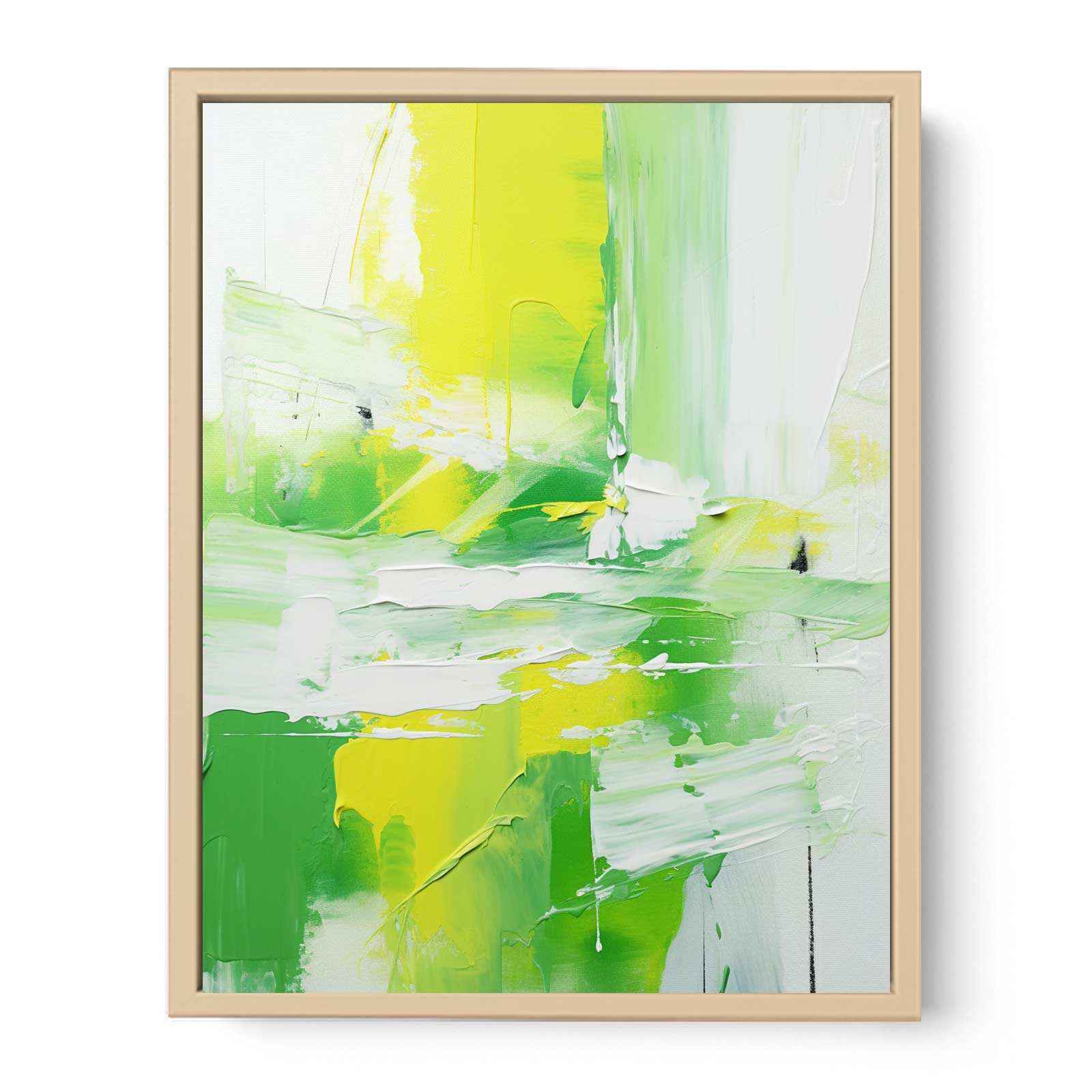 Green Yellow Abstract