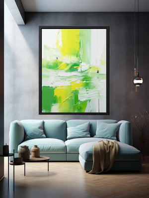 Green Yellow Abstract