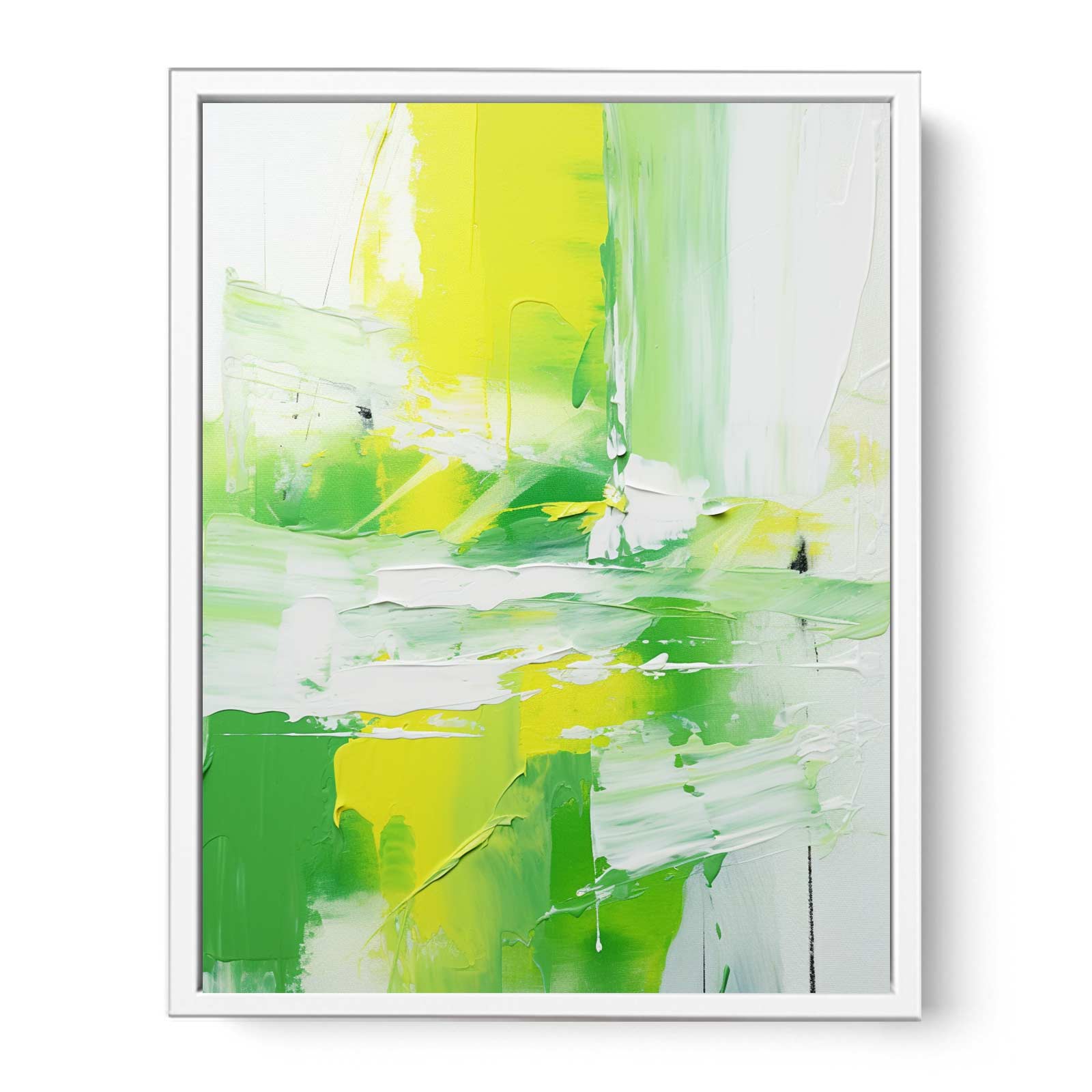Green Yellow Abstract