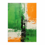Brown Green Abstract artwork preview