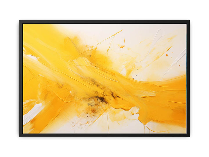 Abstract Yellow Painting