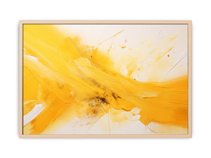 Abstract Yellow Painting