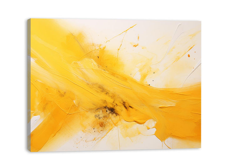 Abstract Yellow Painting