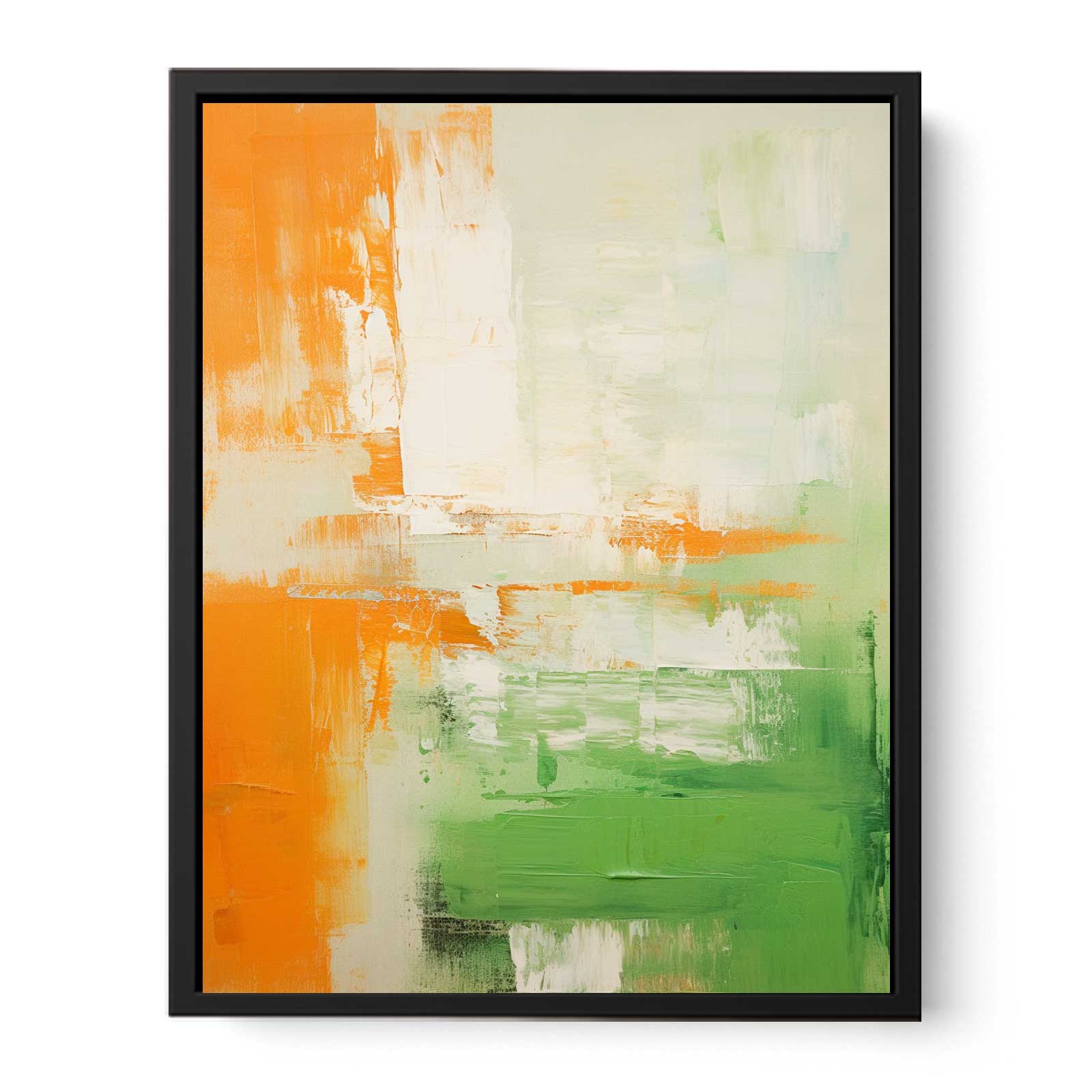 Green Brown Abstract II