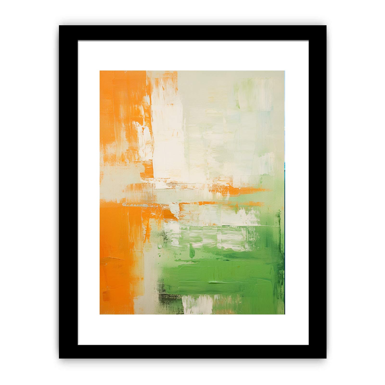 Green Brown Abstract II