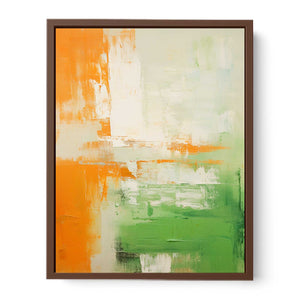 Green Brown Abstract II