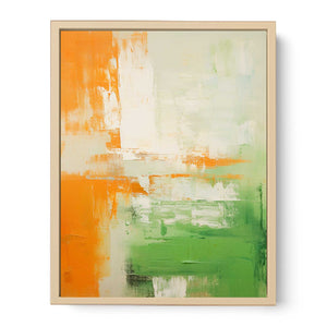 Green Brown Abstract II