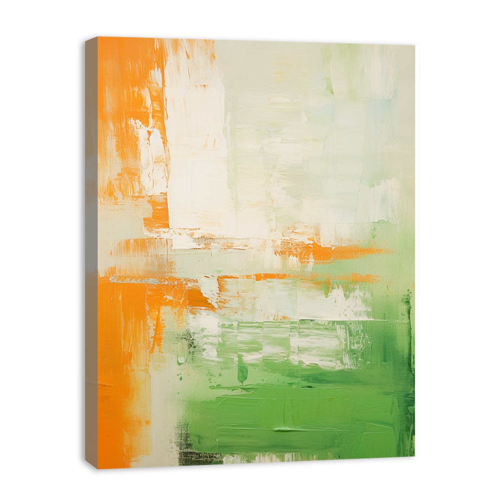 Green Brown Abstract II