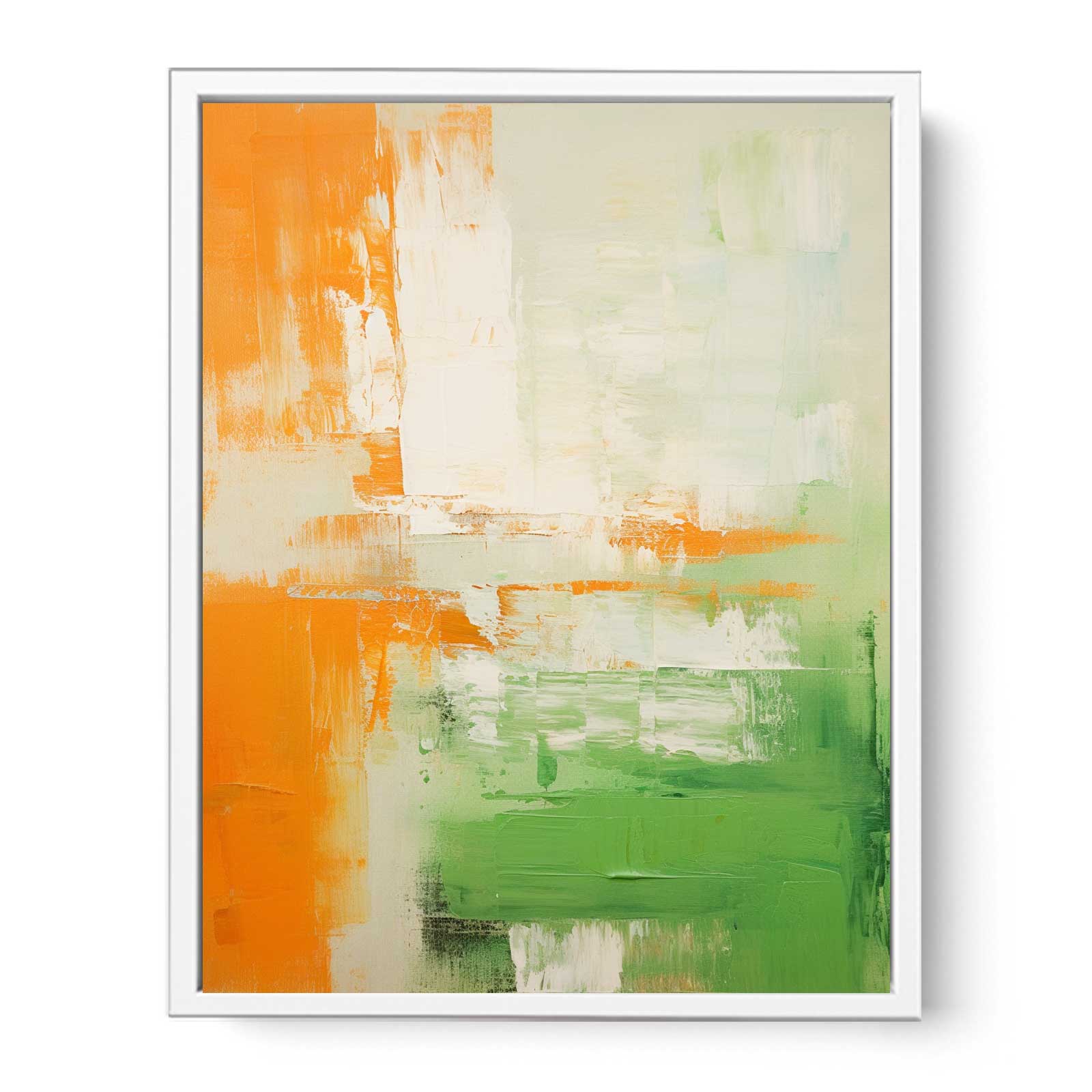 Green Brown Abstract II