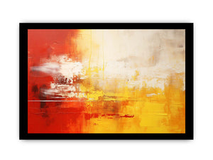 Yellow Red Abstract