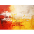 Yellow Red Abstract
