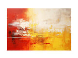 Yellow Red Abstract artwork preview