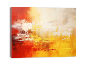 Yellow Red Abstract