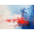 Blue Red Abstract