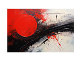 Red Black Abstract artwork preview