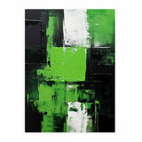 Black Green Abstract artwork preview