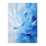 Abstract Blue Knife Art Painting artwork preview