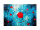 Red Black  Abstract  Circles artwork preview