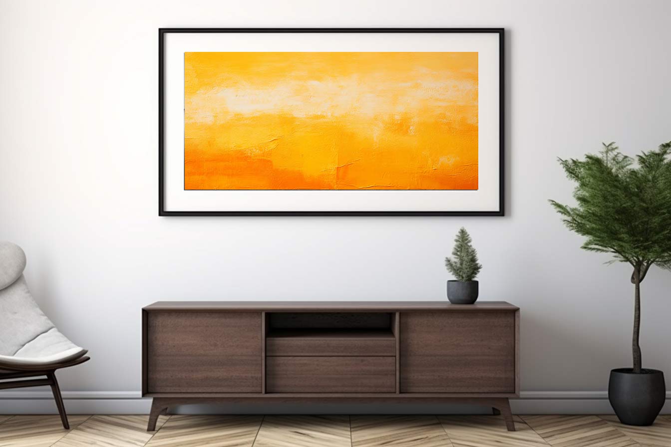 Orange Yellow Abstract