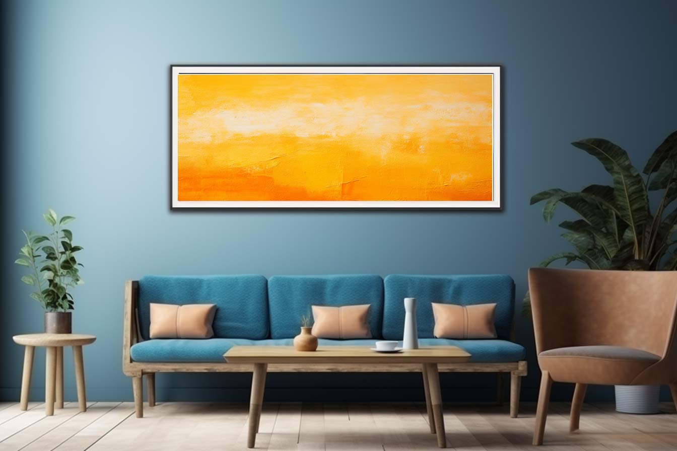 Orange Yellow Abstract