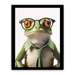 Frog with Galsses