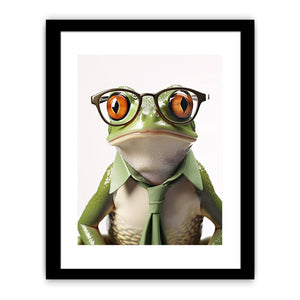 Frog with Galsses