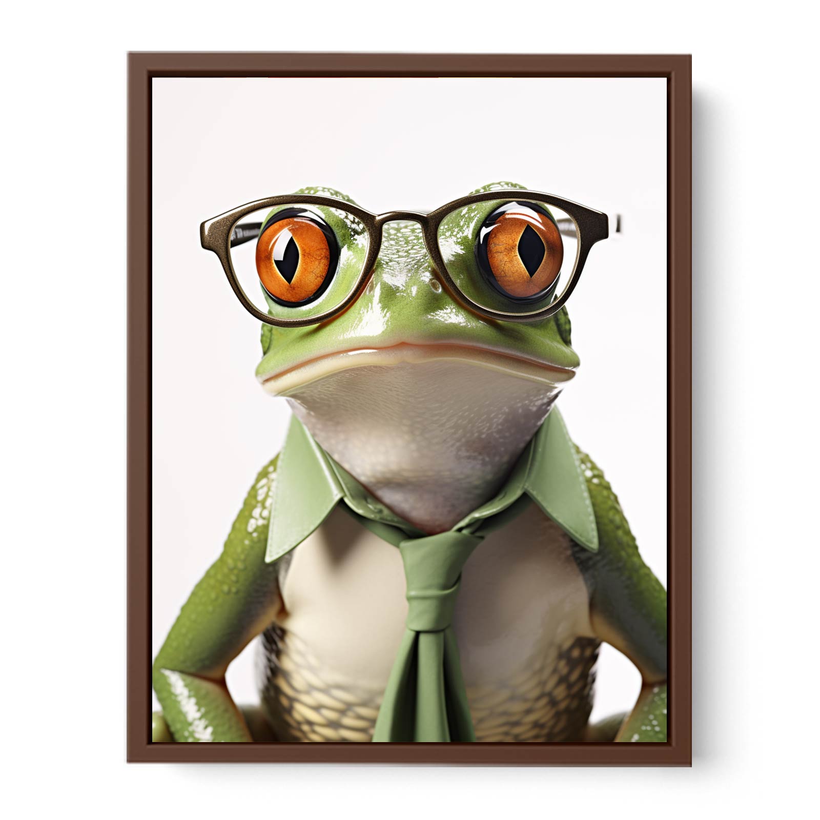 Frog with Galsses