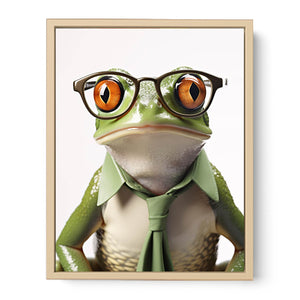 Frog with Galsses