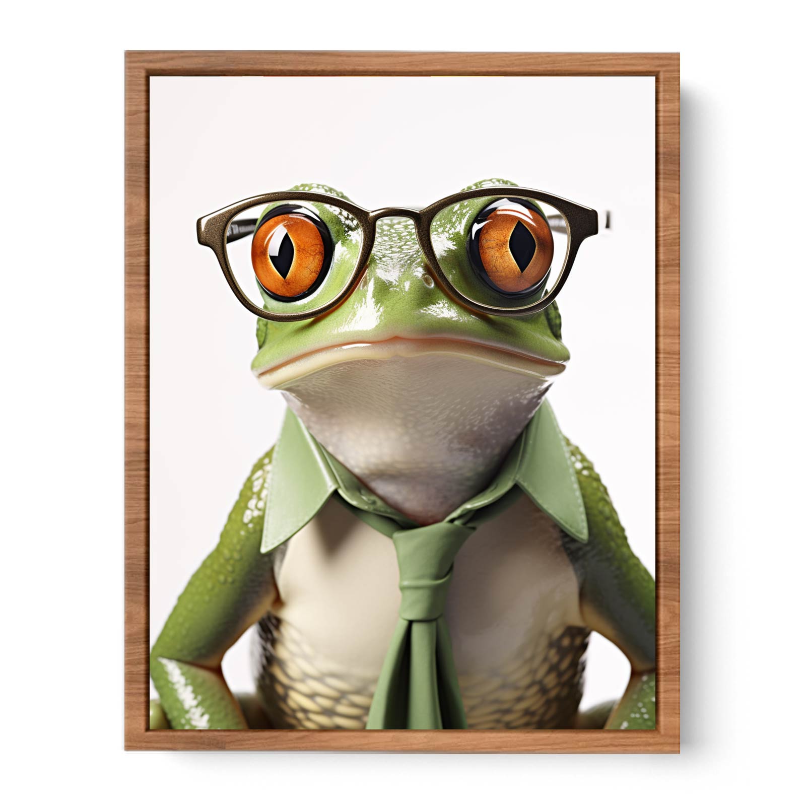 Frog with Galsses