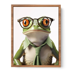 Frog with Galsses