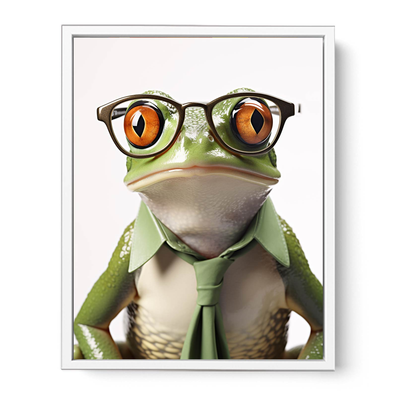 Frog with Galsses