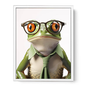 Frog with Galsses