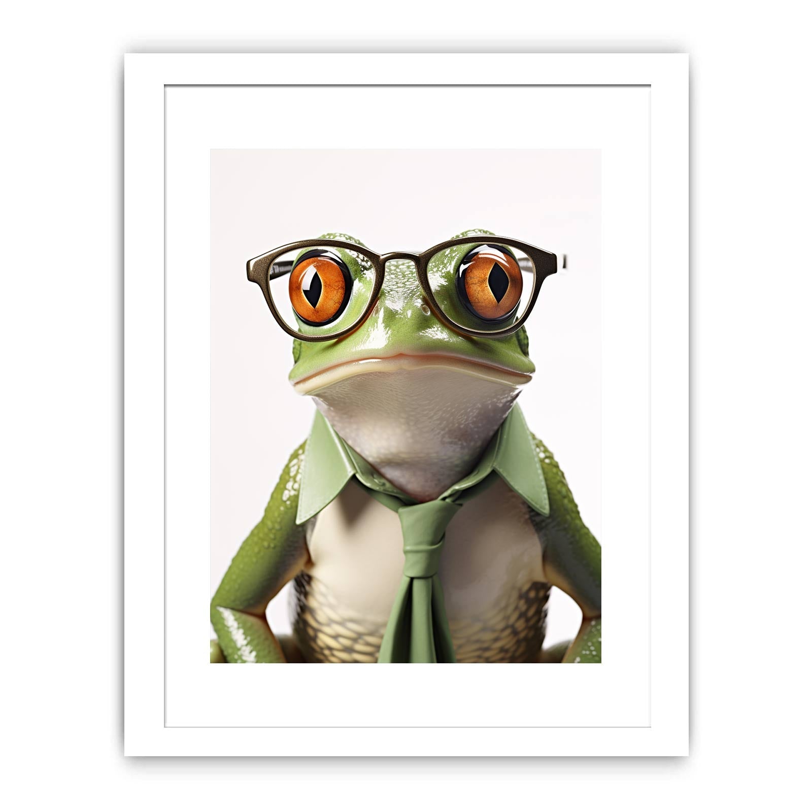 Frog with Galsses
