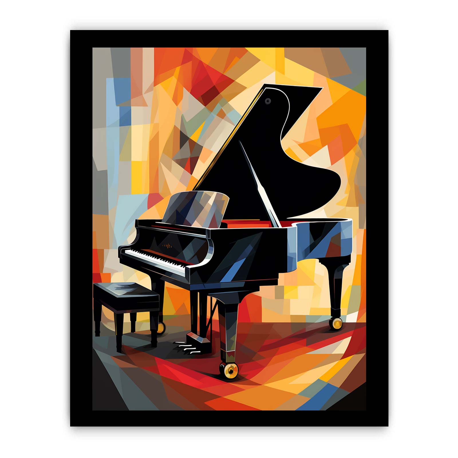 Piano Music Painting