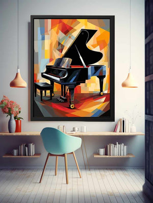 Piano Music Painting