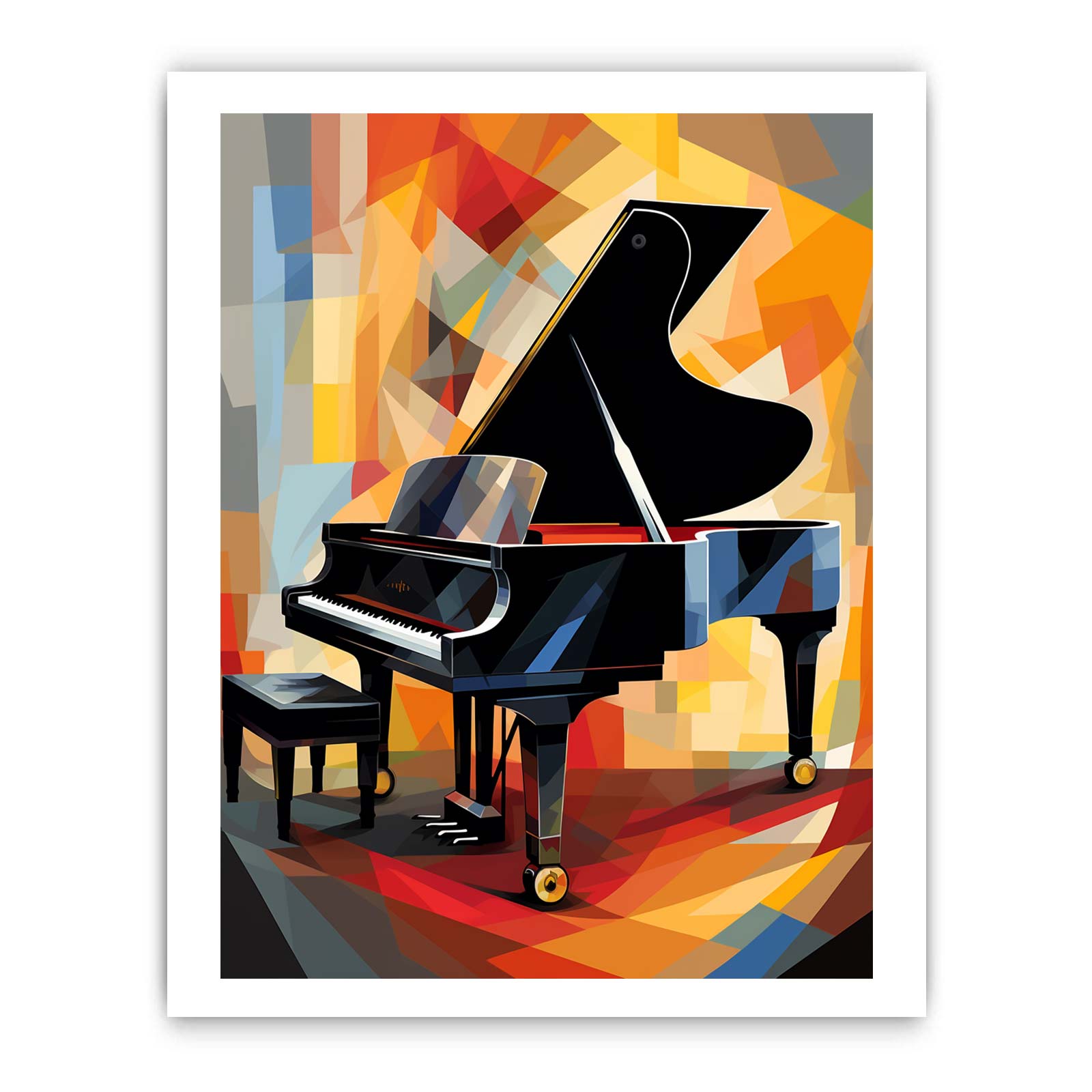 Piano Music Painting