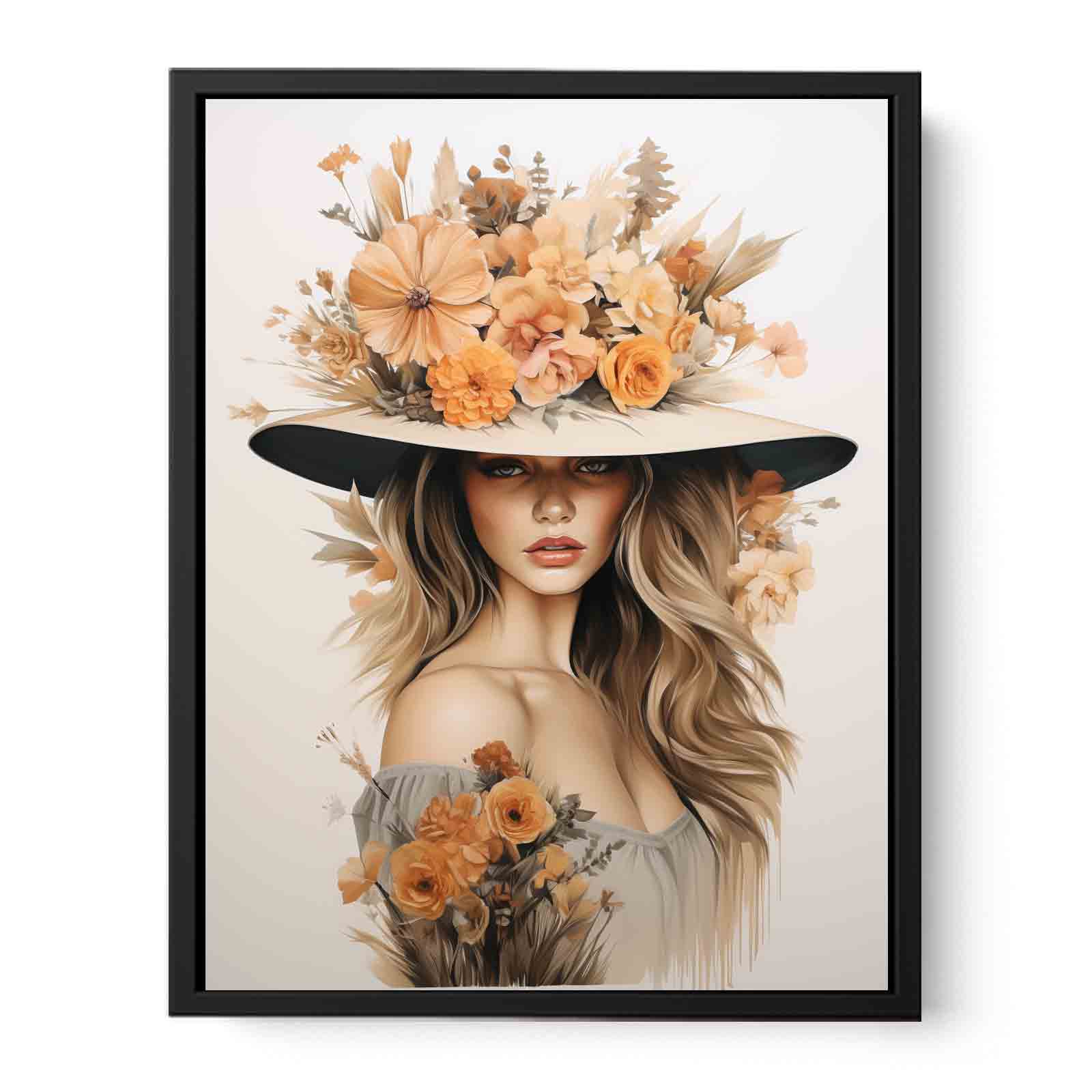 Girl Flower Cap